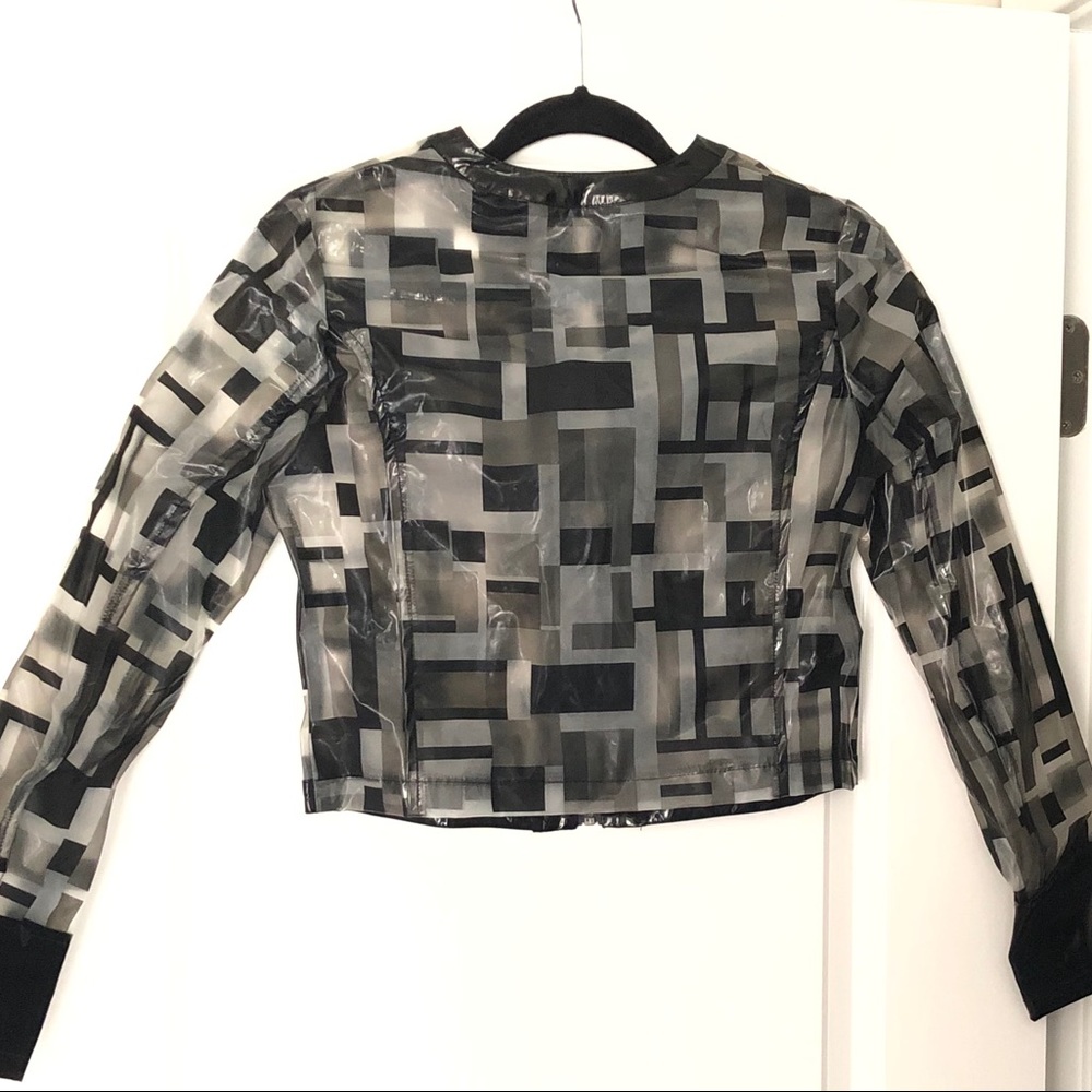 Vinyl PVC Rain Jacket Small - Picture 4 of 4